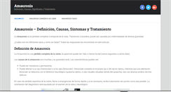 Desktop Screenshot of amaurosis.info