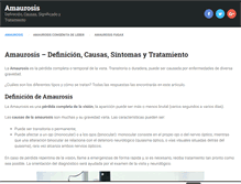 Tablet Screenshot of amaurosis.info